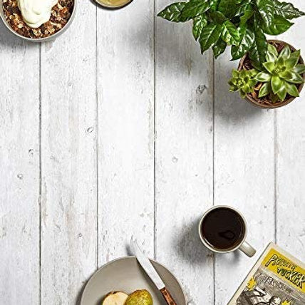 White Scratched & Clean Old Wood Food Photography Background(#8803)