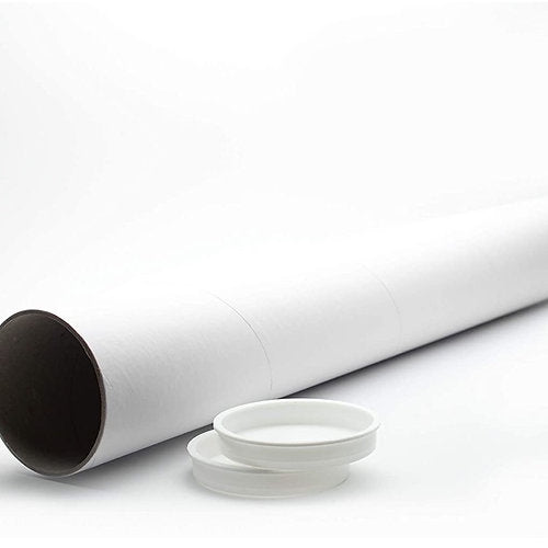 FOTIQA Paper Core Mailing Tubes with Caps