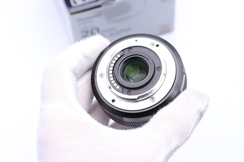 Used Panasonic Lumix G 20mm f1.7 II ASPH. Lens 20/1.7 MFT