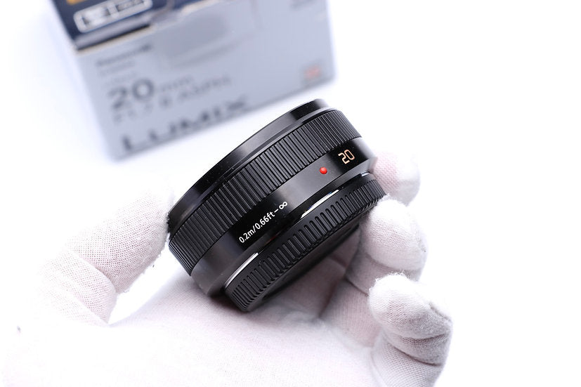 Used Panasonic Lumix G 20mm f1.7 II ASPH. Lens 20/1.7 MFT