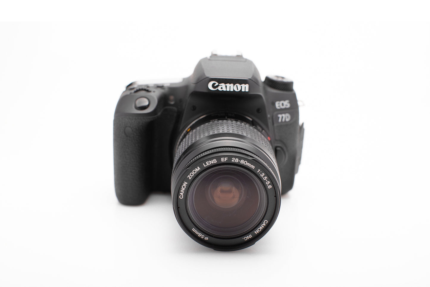 Used Canon EOS 77D with 28-80mm lens