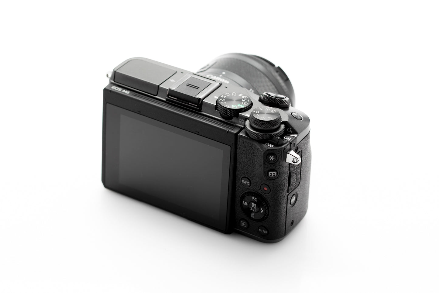 Used Canon M6 + EF-M 15-45mm IS STM Lens