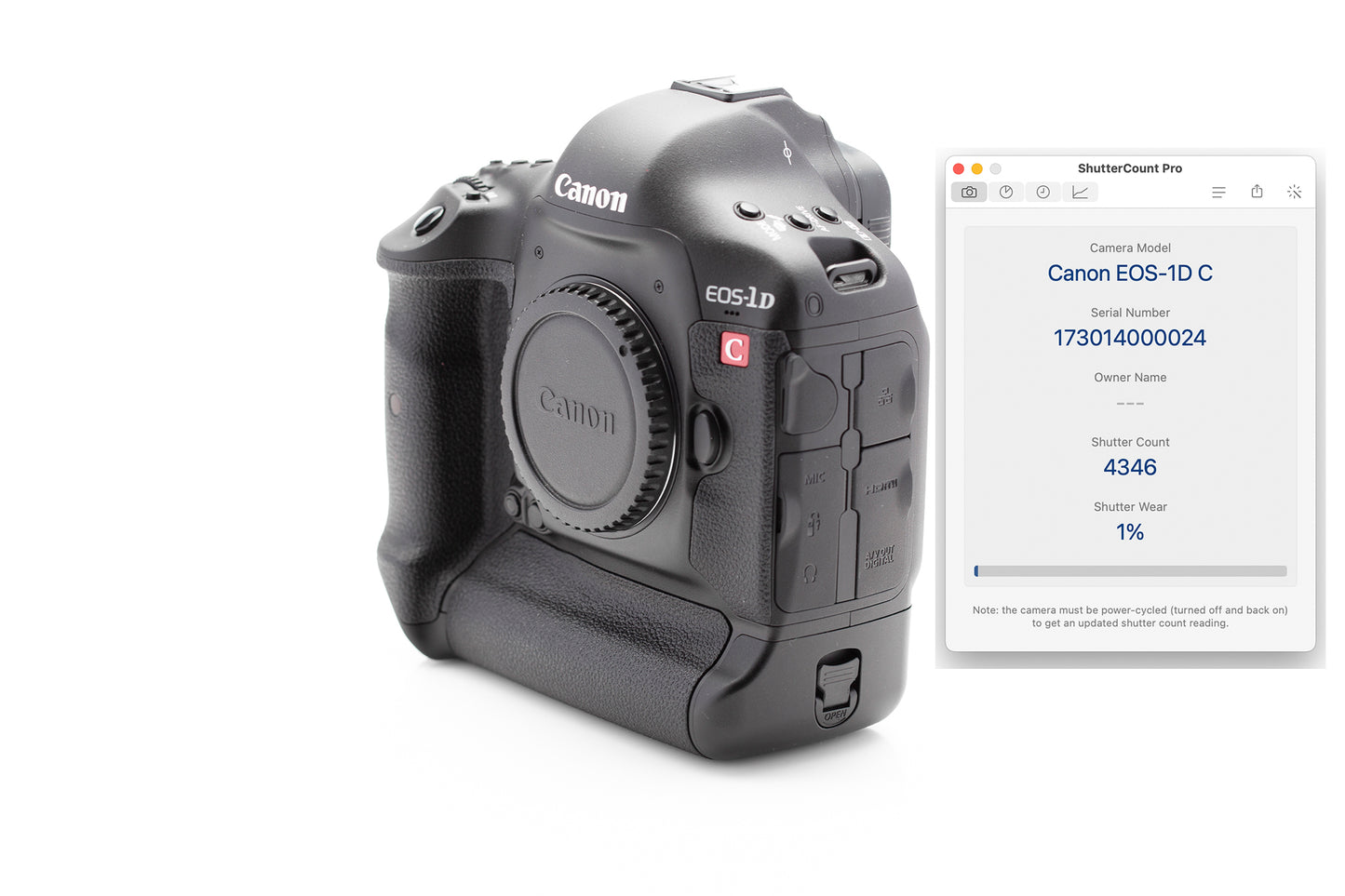 Used Canon 1DC Cinema Camera Body