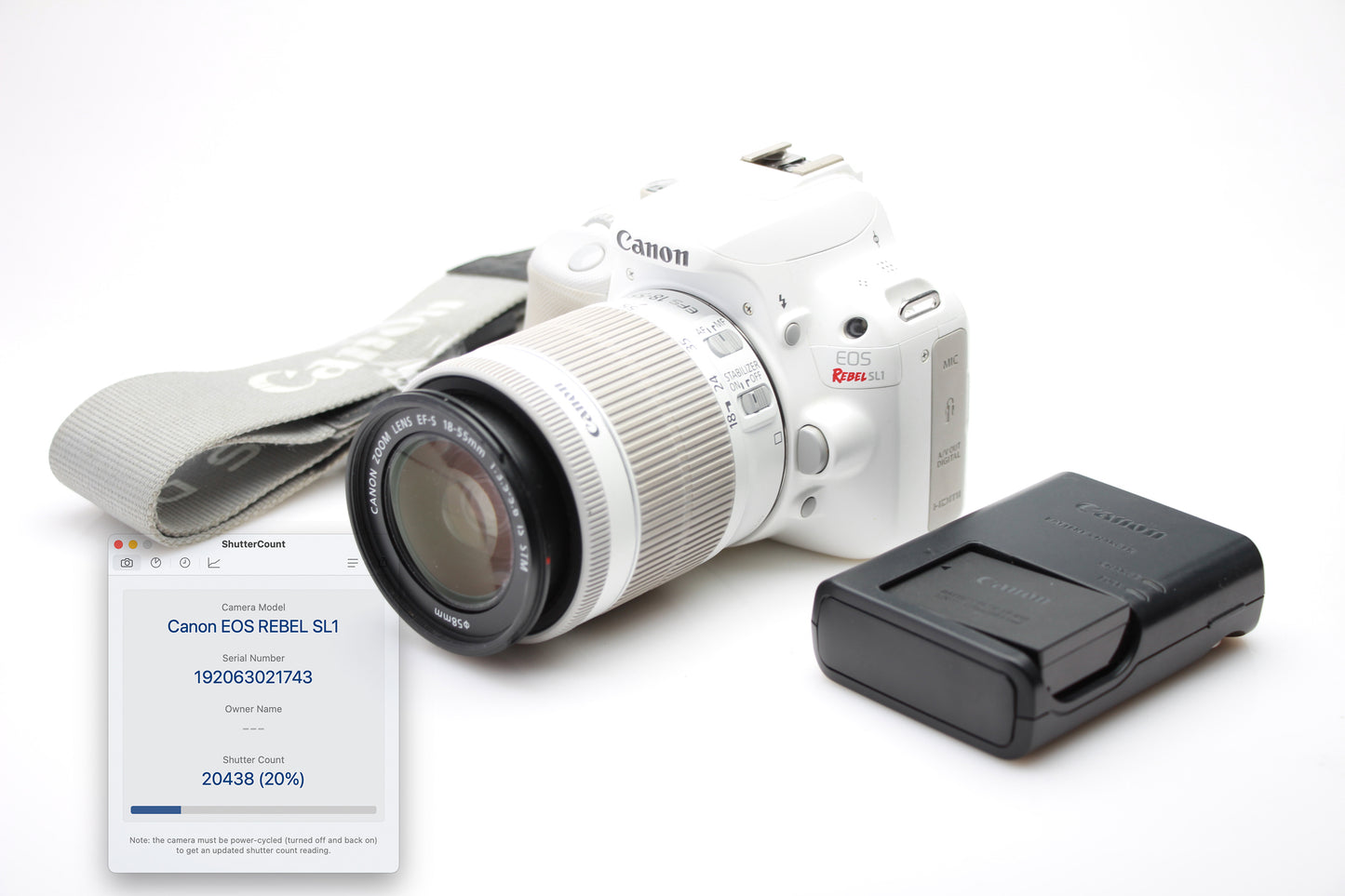 Used Canon Rebel SL1 - Limted Color