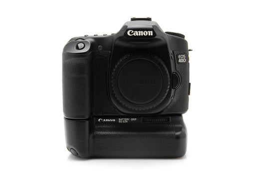 Used Canon 40D Camera body With Battery Grip