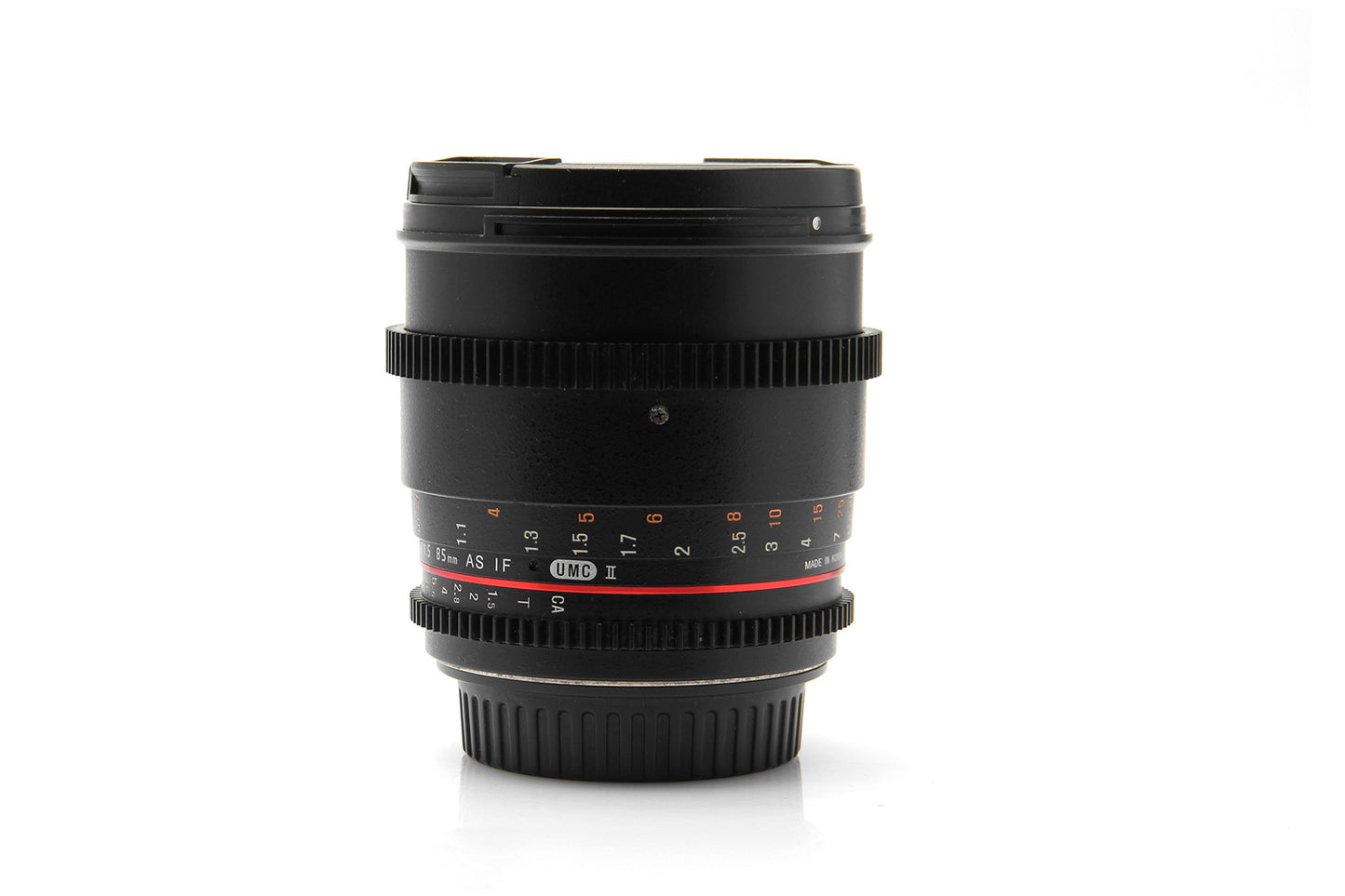 Used Samyang 85mm T1.5 II Lens for Canon
