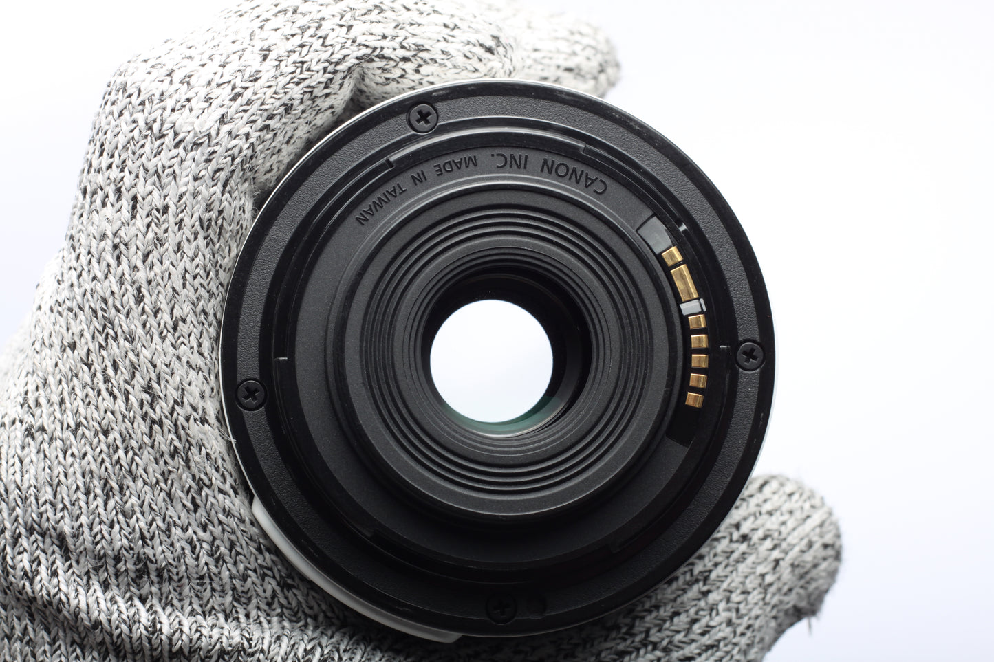 Used Canon Lens 18-55 mm STM Lens (White Color)