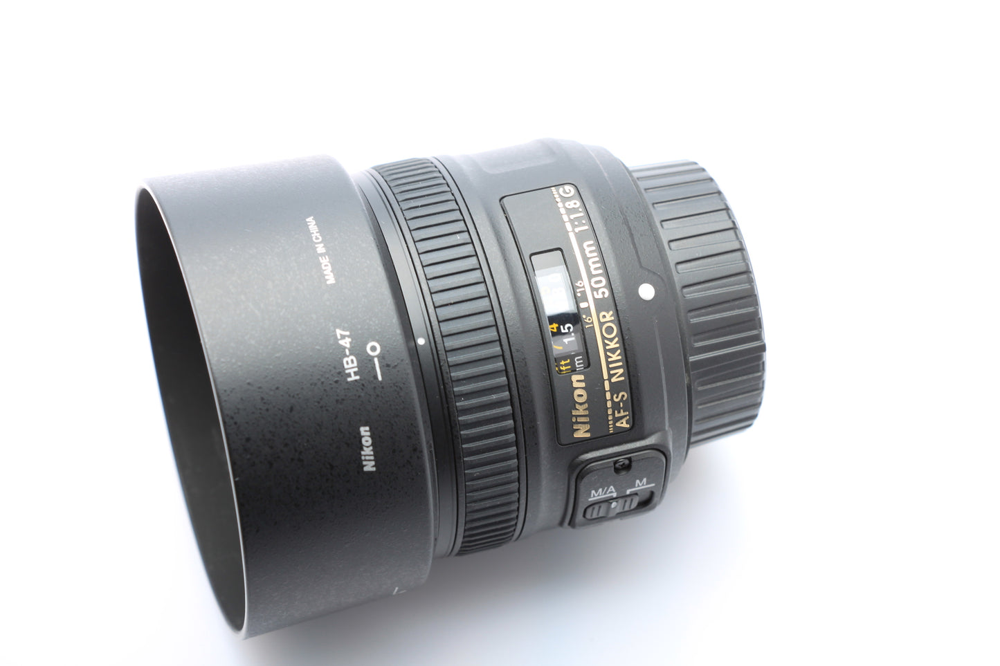 Used Nikon AF-S  50mm f/1.8G Lens