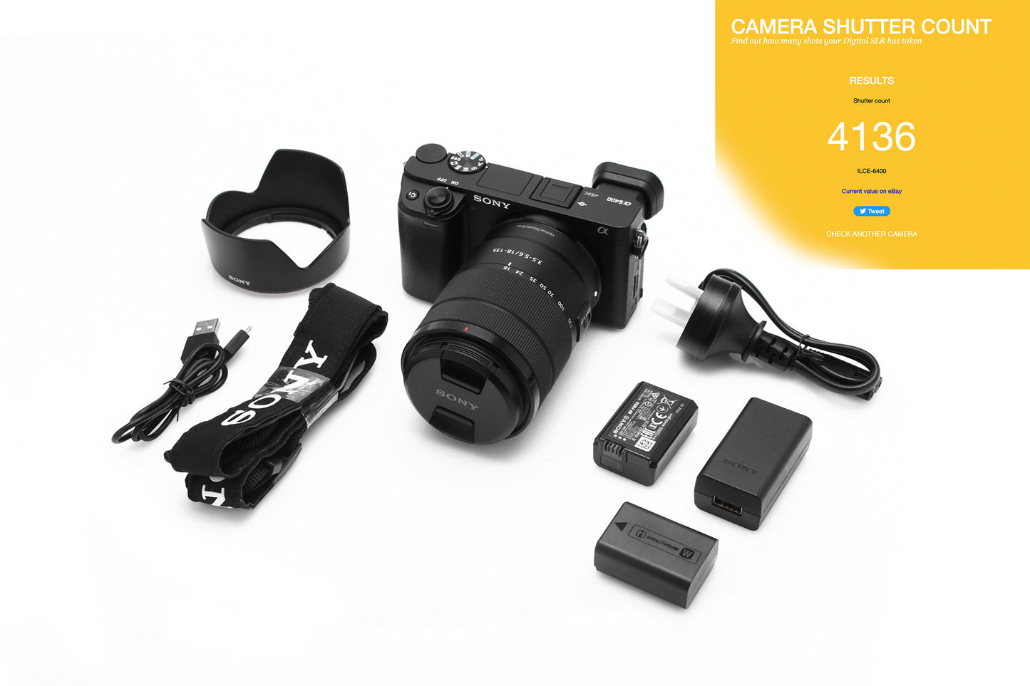 Used Sony Alpha 6400 Camera