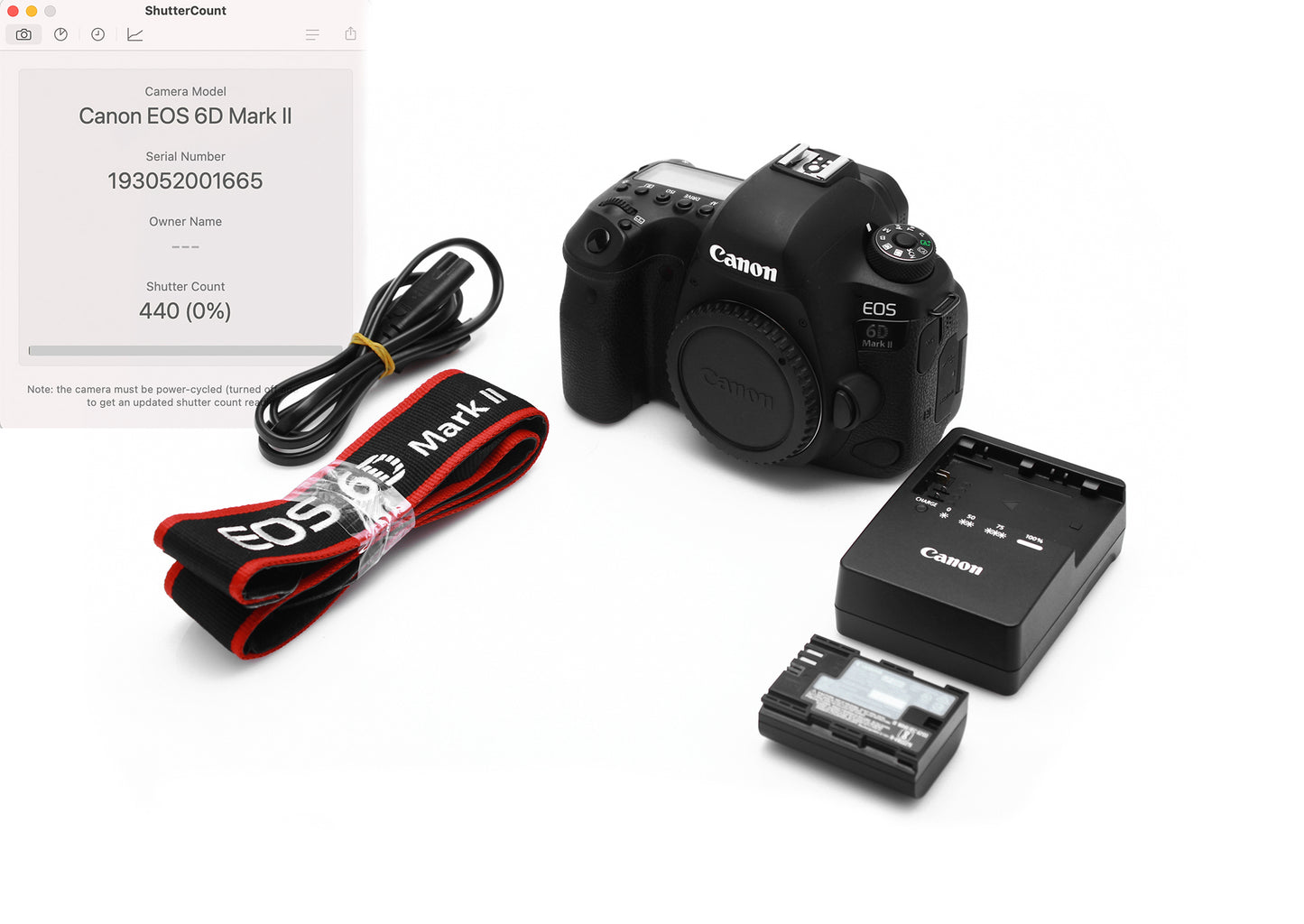 Used Canon 6D II 26.2 MP Camera Body