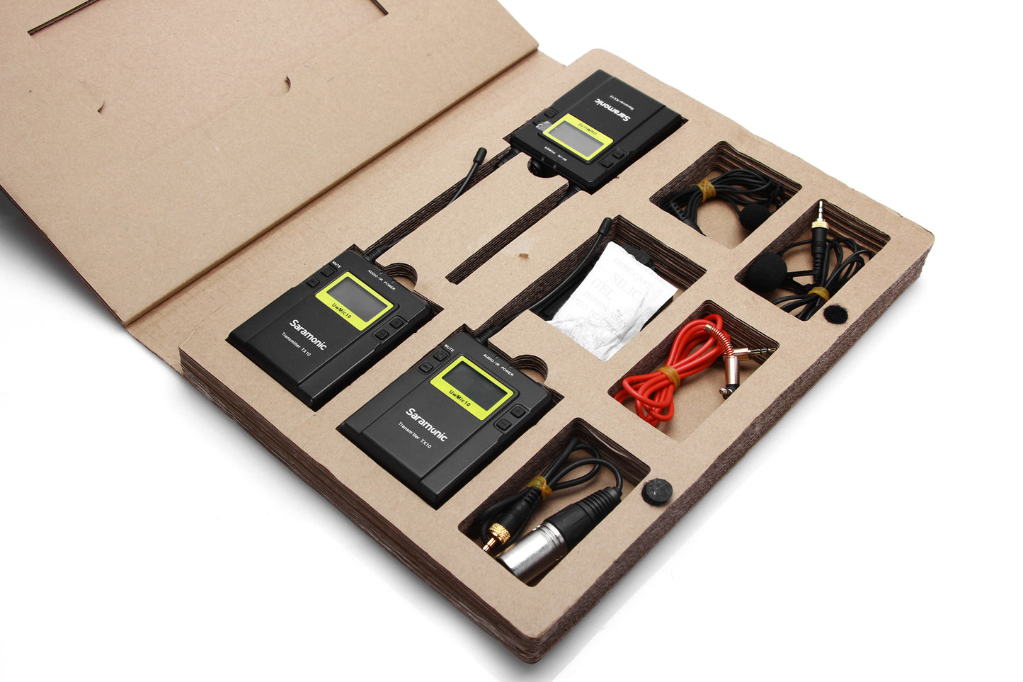 Used Saramonic UWMIC 10 UHF Wireless microphone Full Kit