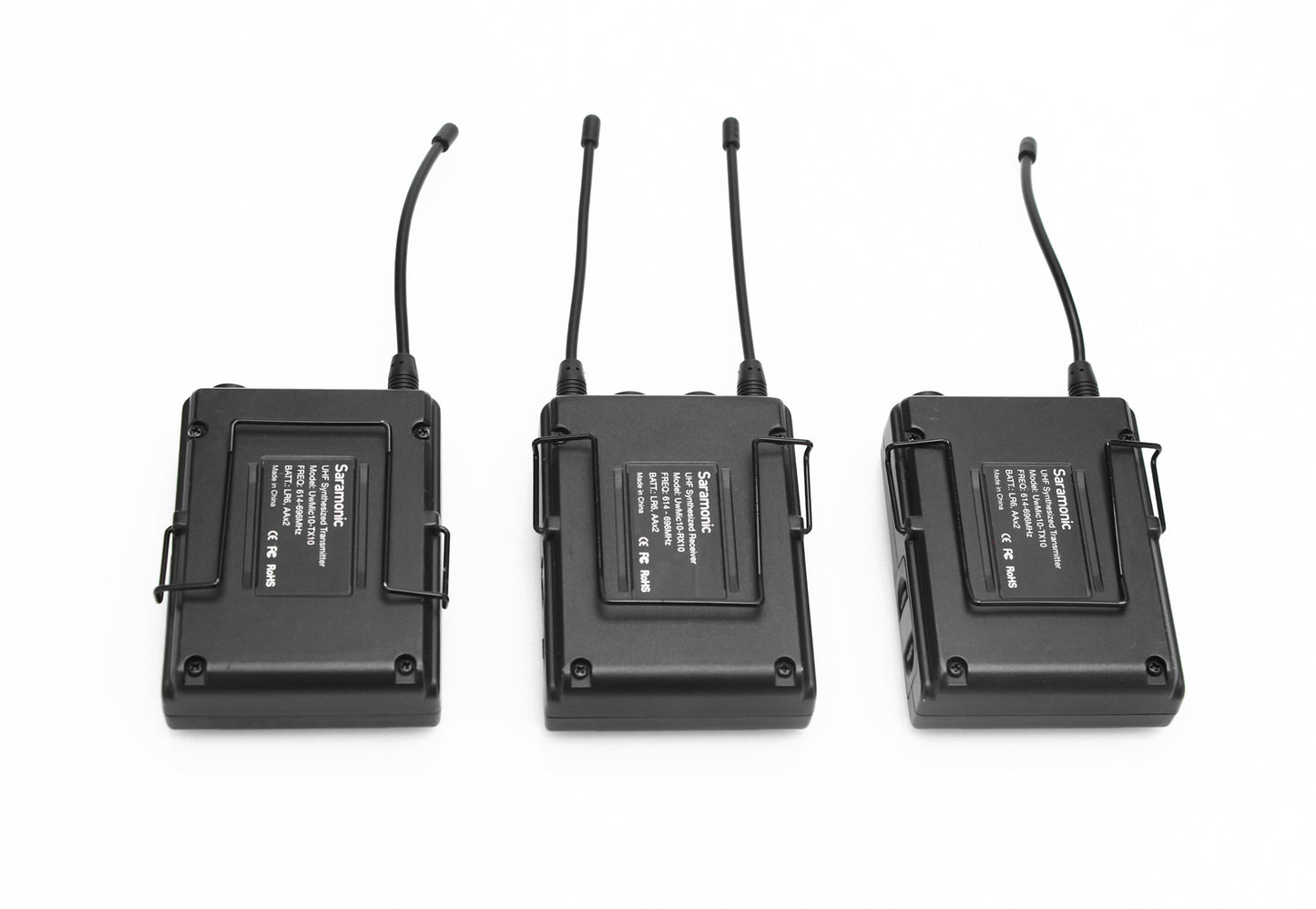 Used Saramonic UWMIC 10 UHF Wireless microphone Full Kit