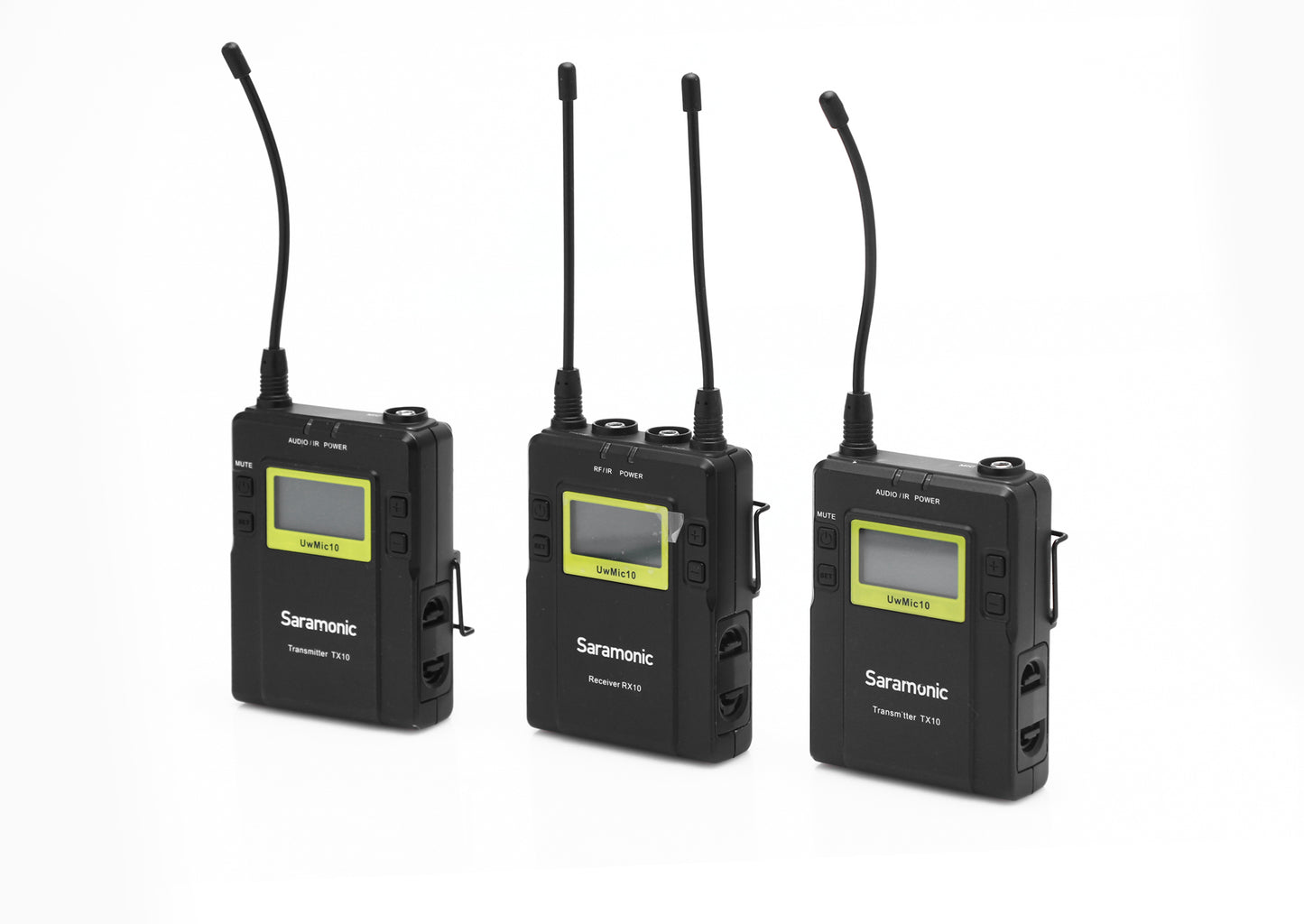 Used Saramonic UWMIC 10 UHF Wireless microphone Full Kit