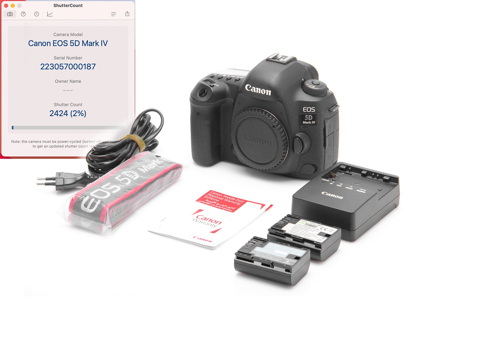 Serial Number 5d Mark Iv Shutter Count Check Photography 5d Mark