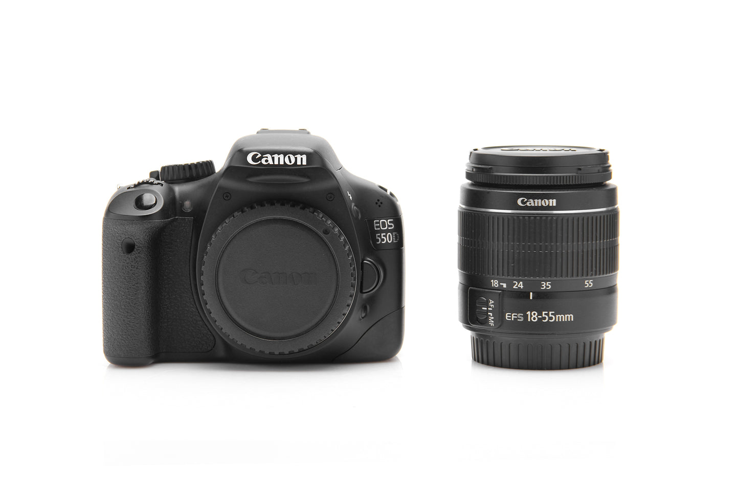 Used Canon 550D Camera with 18-55mm Lens
