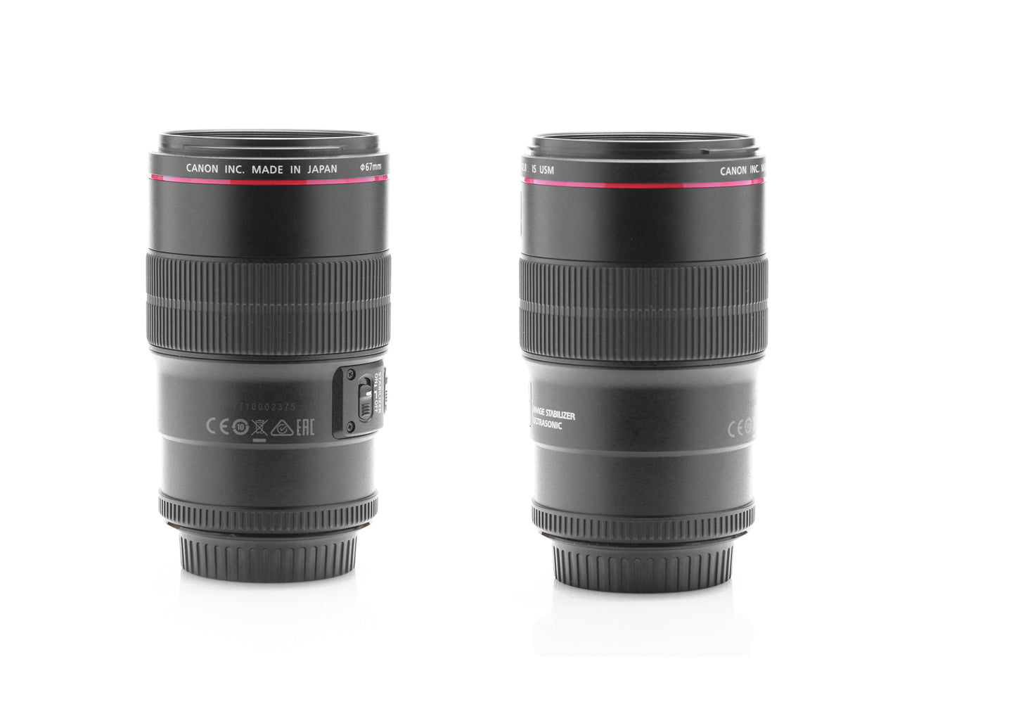 Used Canon 100mm USM IS F/2.8 L Macro Lens
