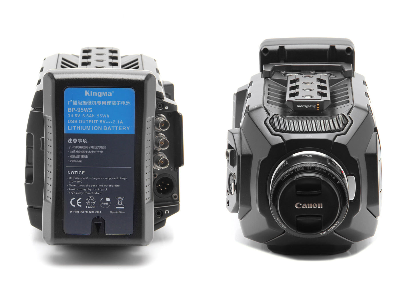 Used Blackmagic Design URSA Mini 4K Digital Cinema Camera (EF -MOUNT Canon)