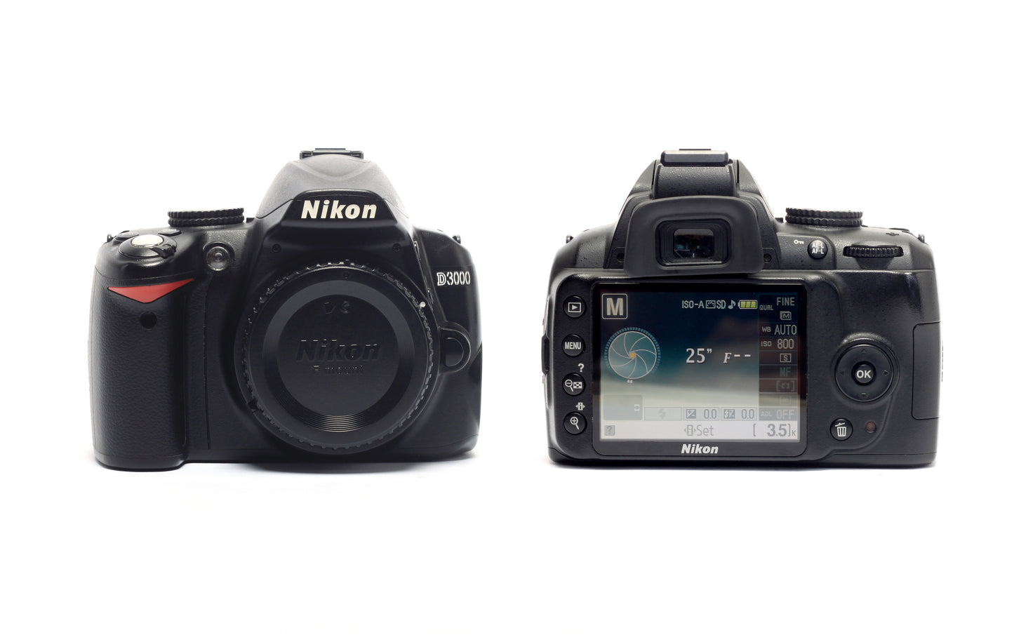 Used Nikon D3000 10.2 megapixel Body