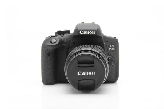Used Canon 750D 24.2 MP Camera with 18-55mm Lens