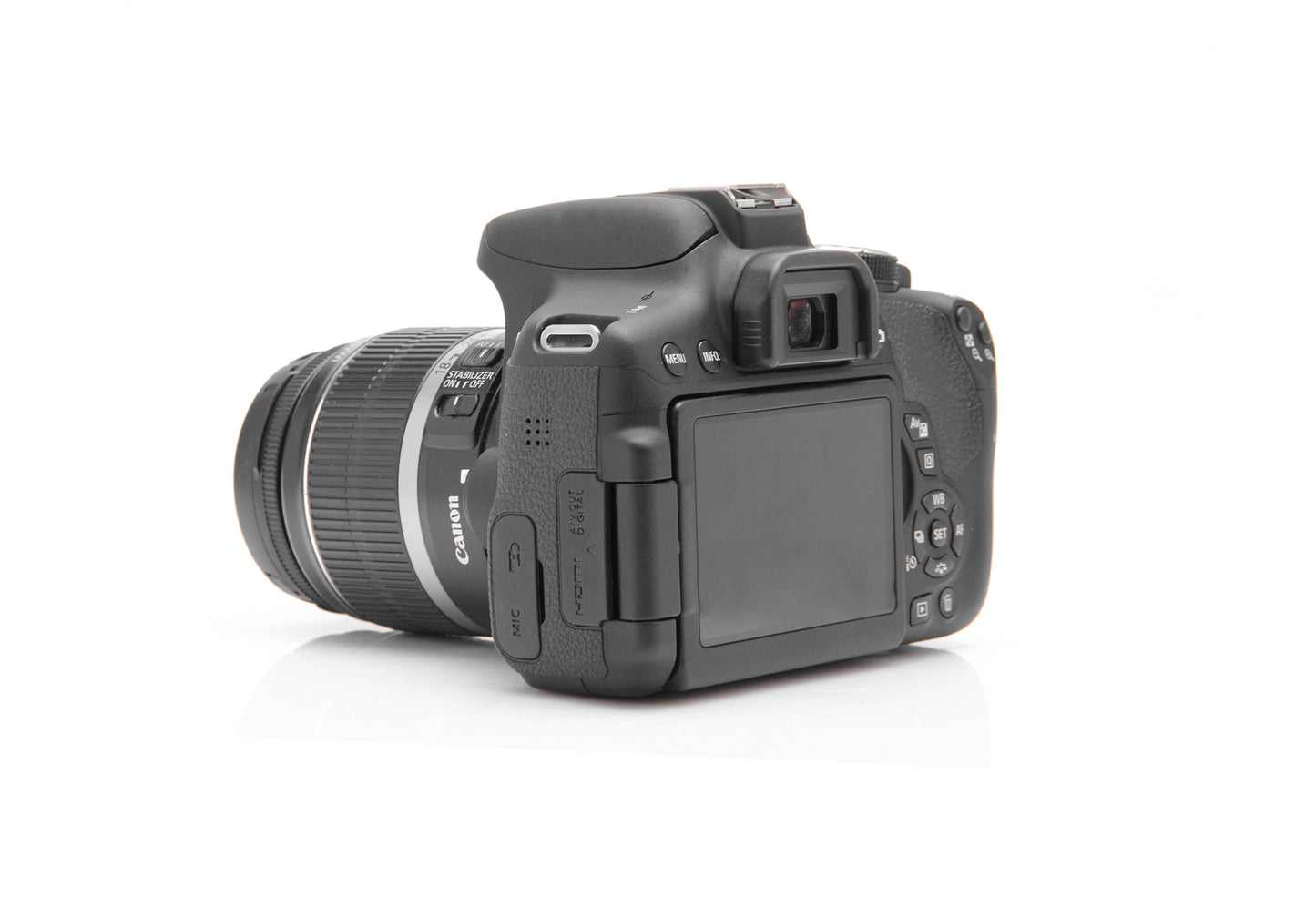 Used Canon 750D 24.2 MP Camera with 18-55mm Lens