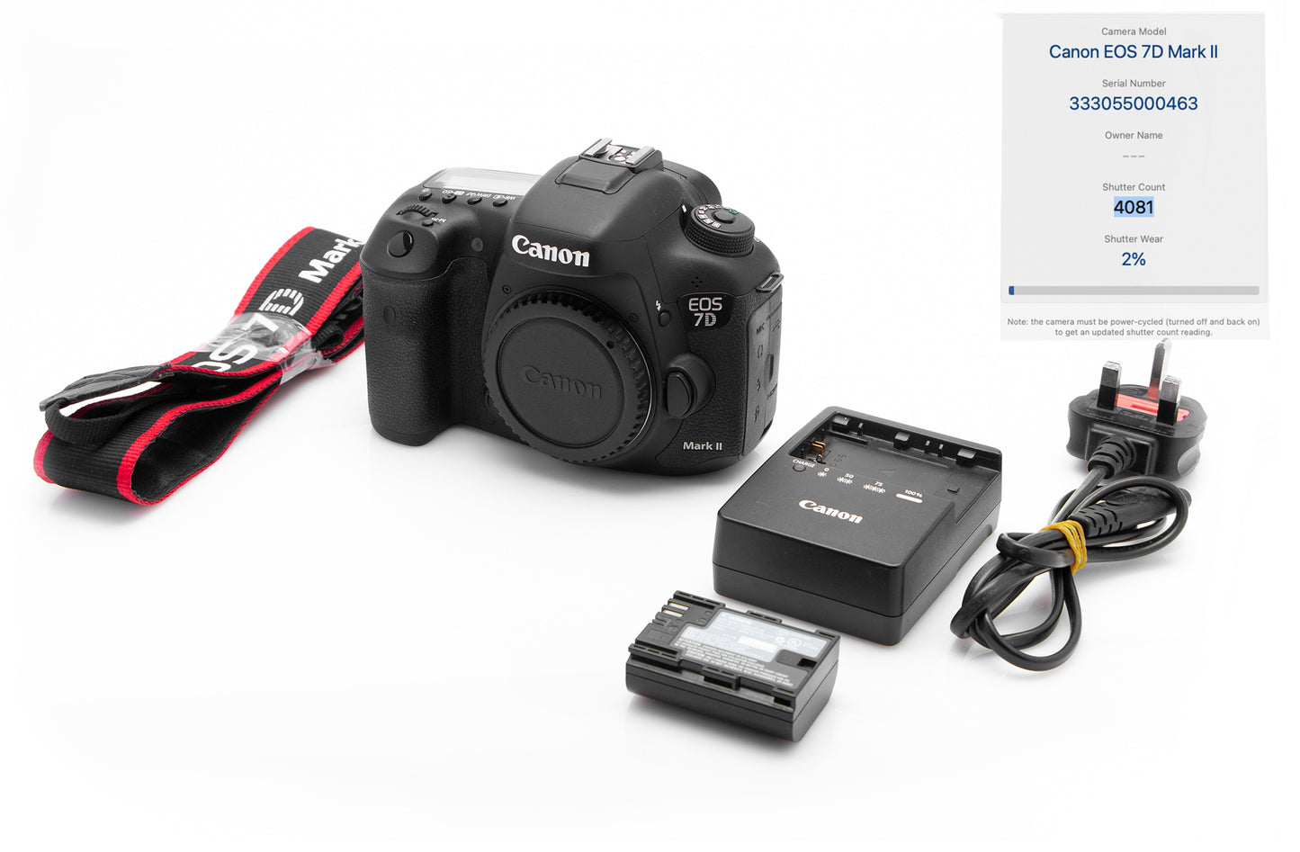 Used Canon 7D Mark II Body