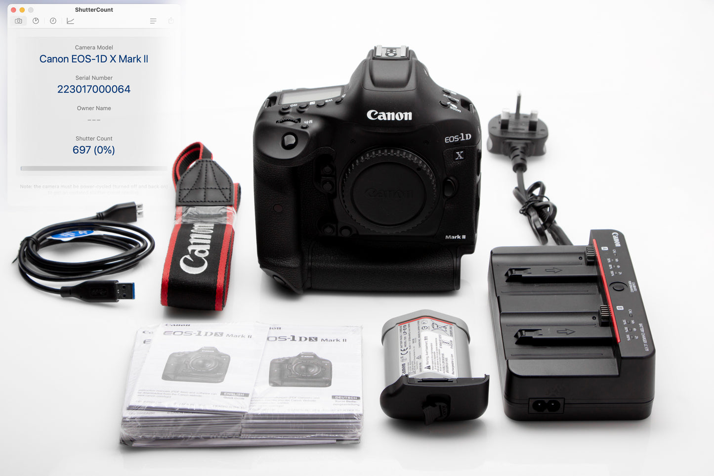 Used Canon 1DX II Body Only