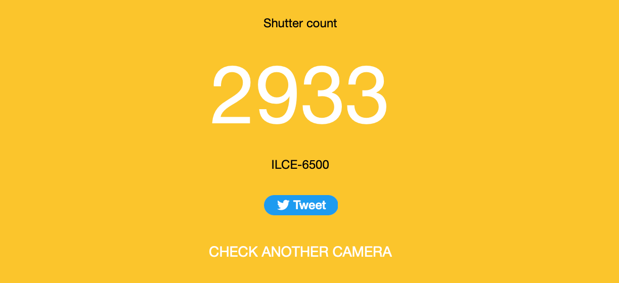 Used Sony a6500 4K 24.2MP Body