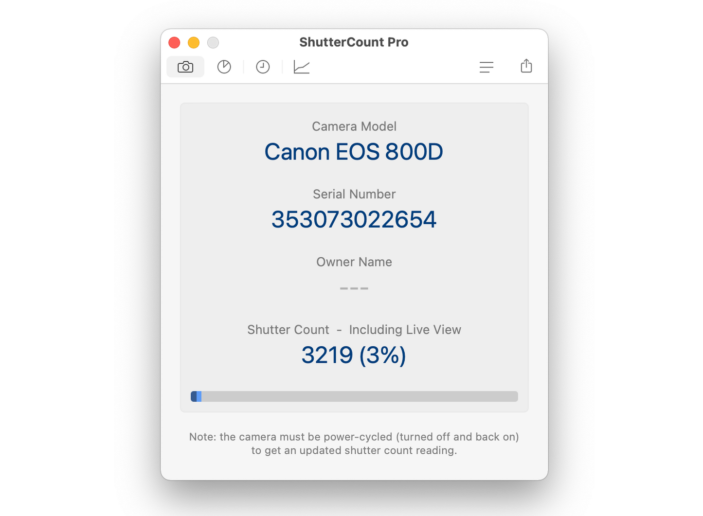 Used Canon 800D + 18-55 IS STM