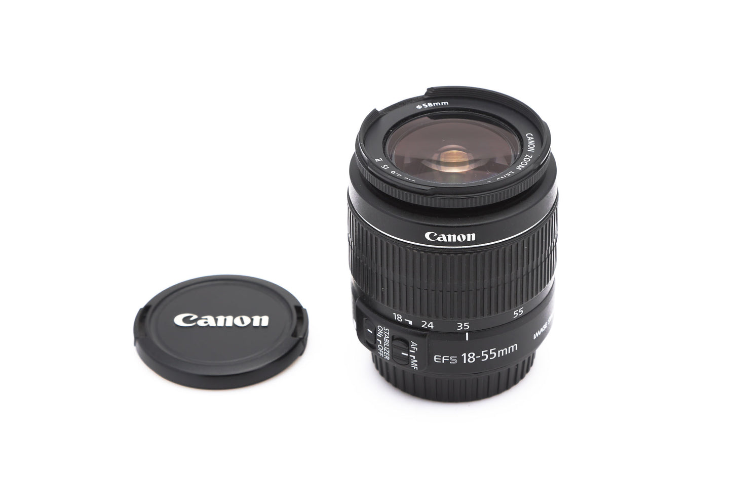 Used Canon EF-S 18-55MM F/3.5-5.6 IS II Lens