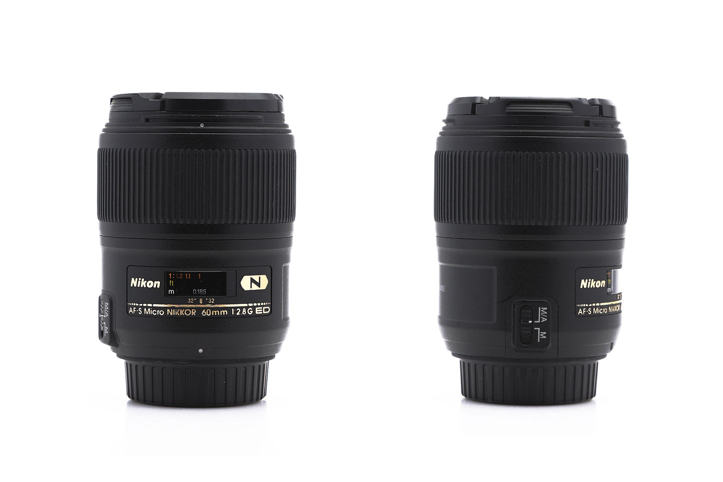 Used NIKON 60MM F/2.8G ED AF-S MICRO Lens