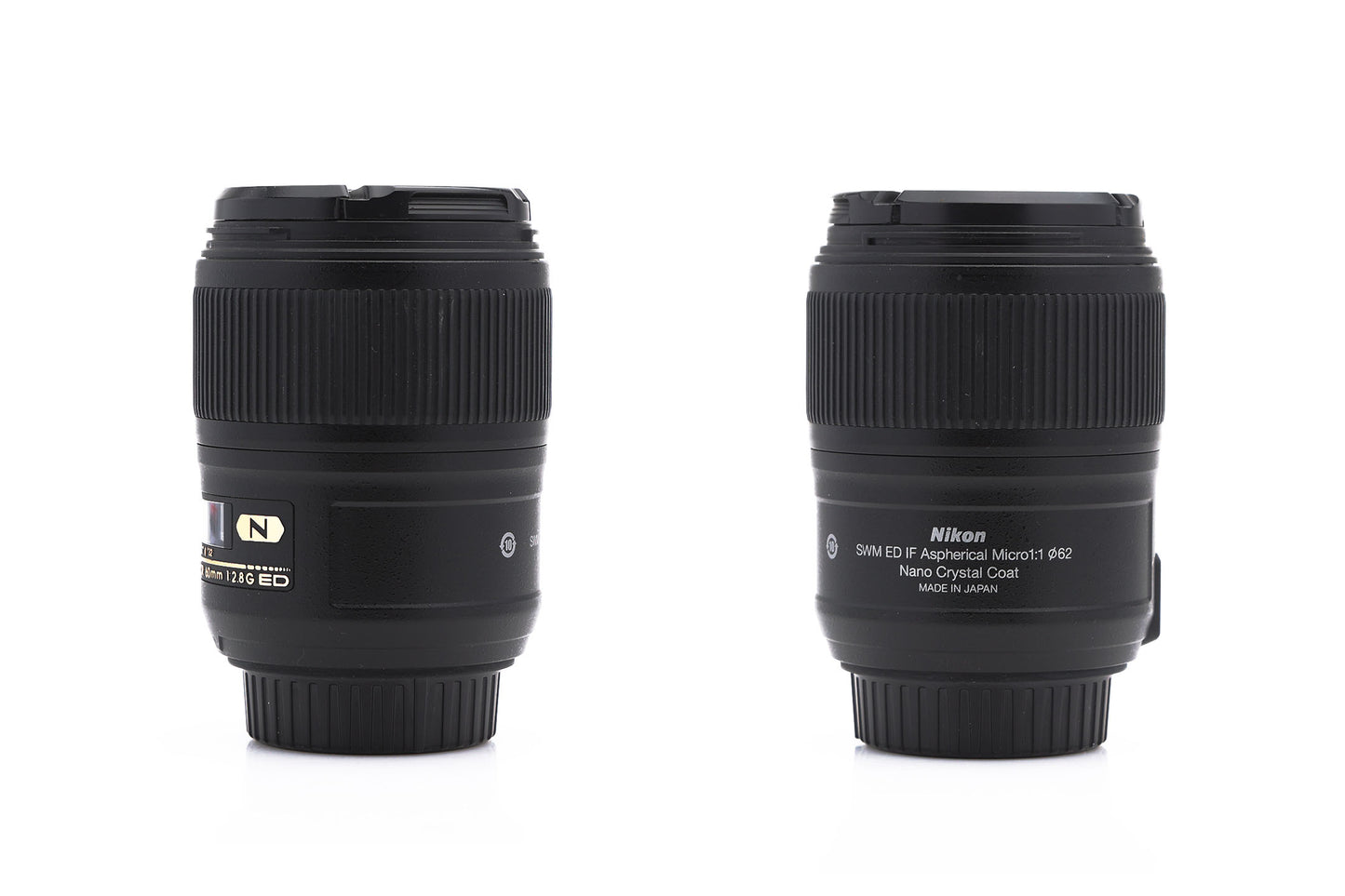 Used NIKON 60MM F/2.8G ED AF-S MICRO Lens