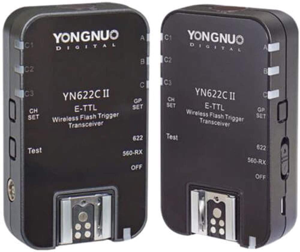 Yongnuo YN-622N II Wireless TTL Flash Trigger with HSS for CanonCameras