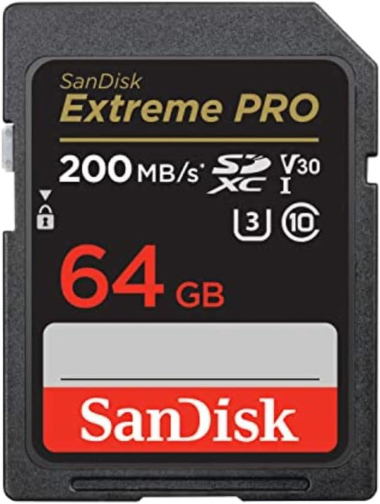 SanDisk 64GB Extreme PRO SDXC card