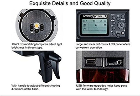 Godox AD600BM Witstro Manual All-In-One Outdoor Flash