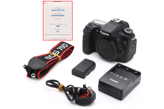 Used Canon 70D Camera Body