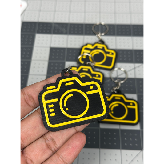 Camera NFC keychain