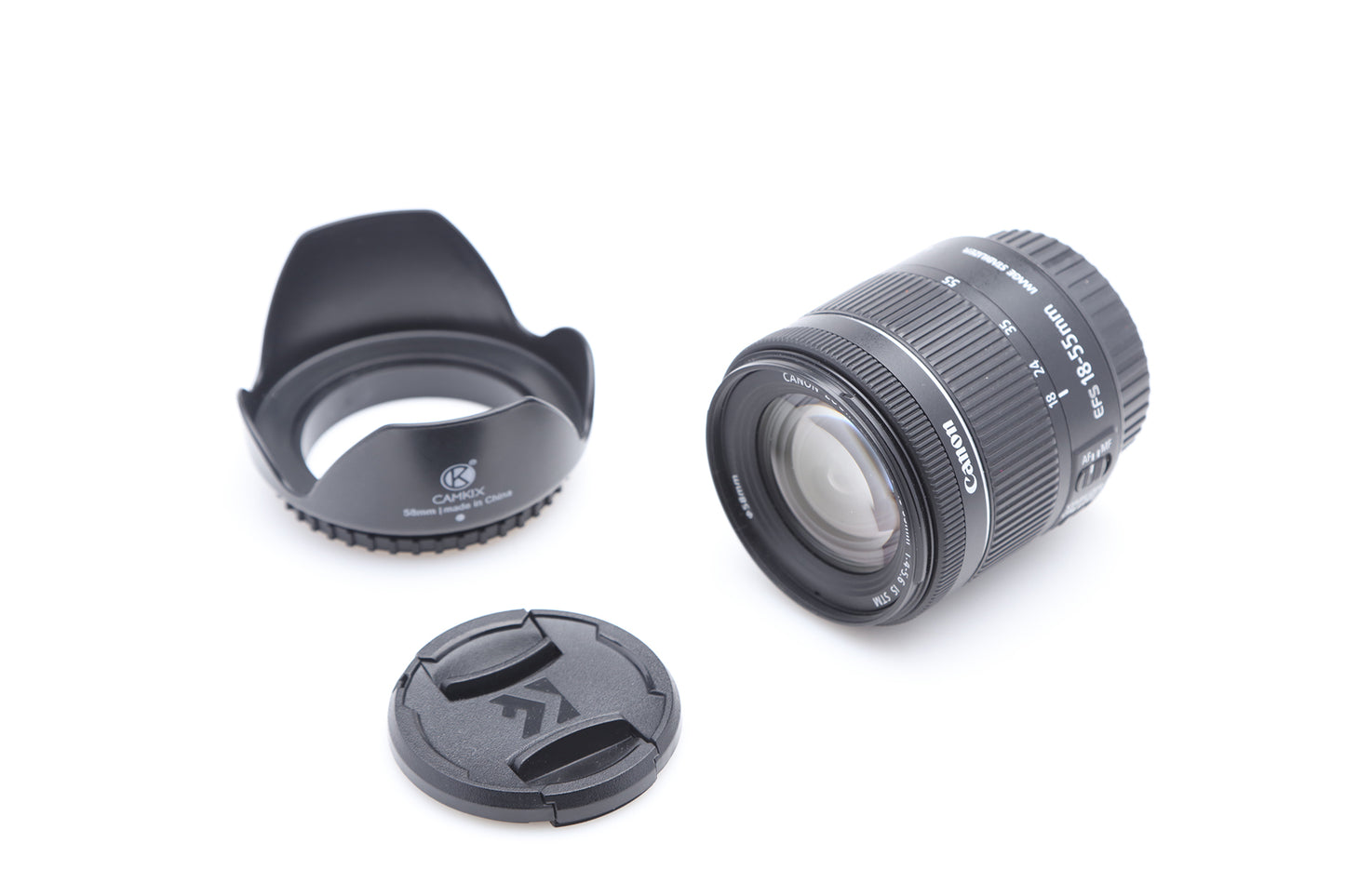 Used Canon EF-S 18-55mm f/4-5.6 IS STM