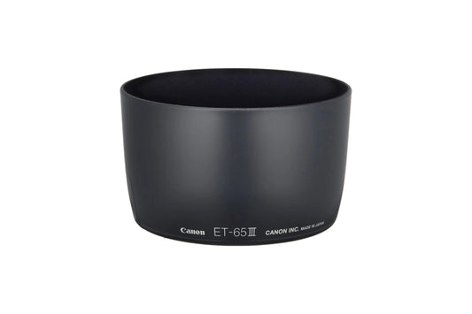 Used Canon ET-65 III Lens Hood for EF 100mm F2, EF 85mm F1.8 lens