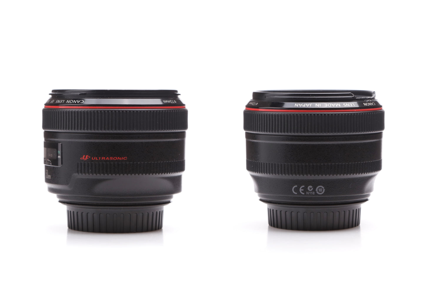 Used Canon EF 50mm f/1.2L USM Lens