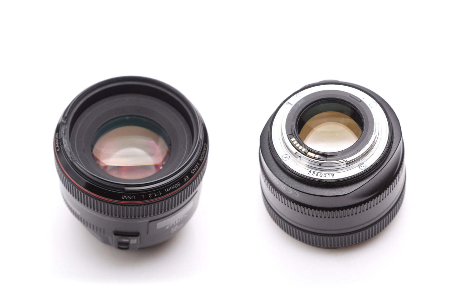 Used Canon EF 50mm f/1.2L USM Lens