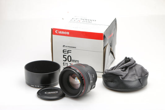Used Canon EF 50mm f/1.2L USM