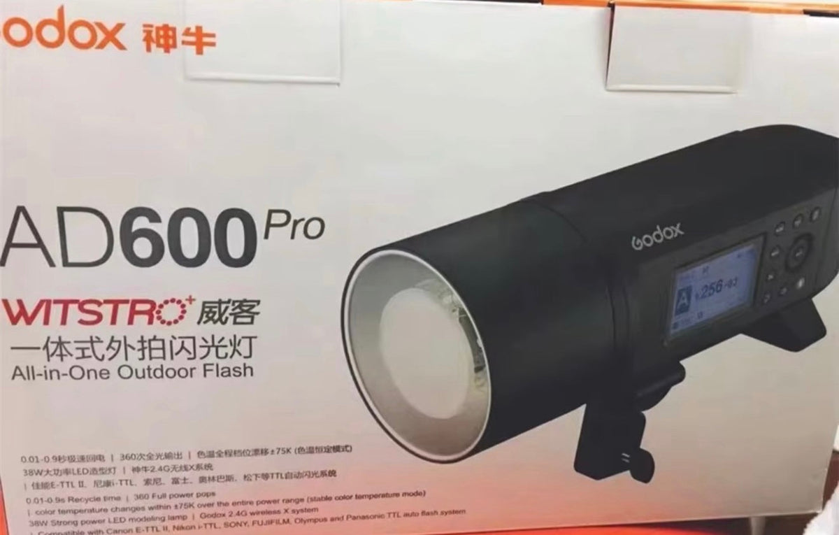 Godox AD600Pro Witstro All-In-One Outdoor Flash (Excellent Condition!)