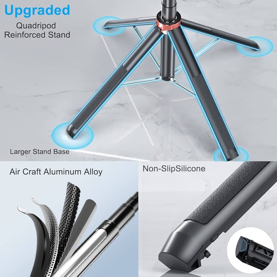 Extra Long Selfie Stick Mobile Tripod 180cm