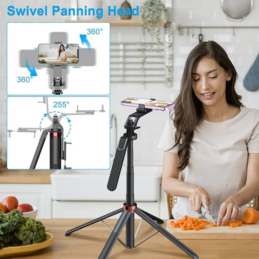 Extra Long Selfie Stick Mobile Tripod 180cm