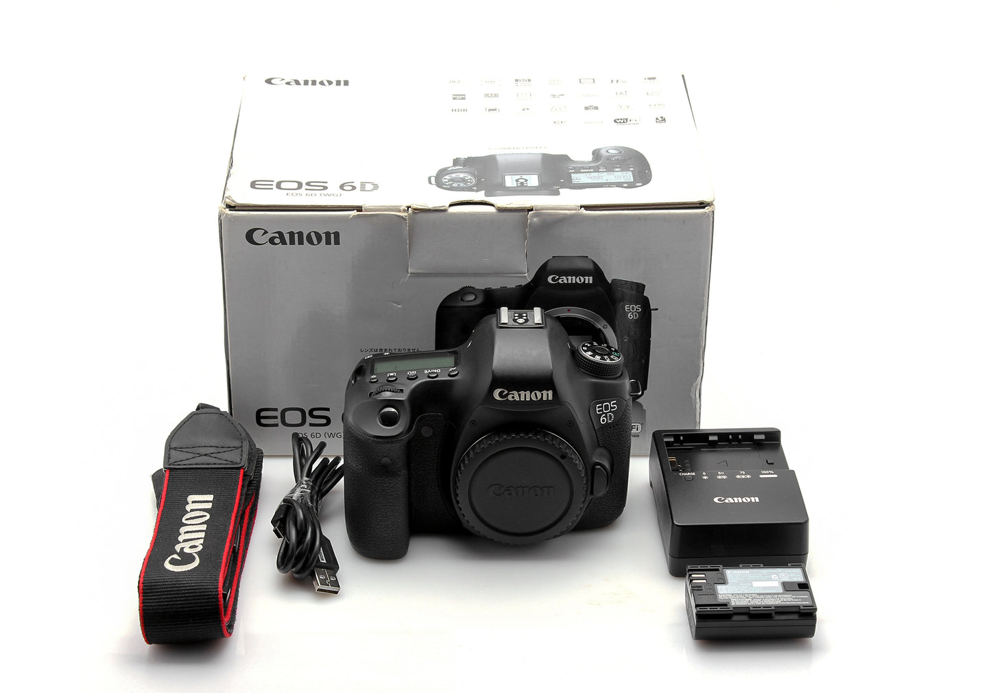 Used Canon 6D 20.2 MP Camera Body