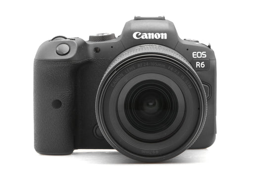 Used Canon R6 Mirrorless Camera Body with 24-105mm STM Lens
