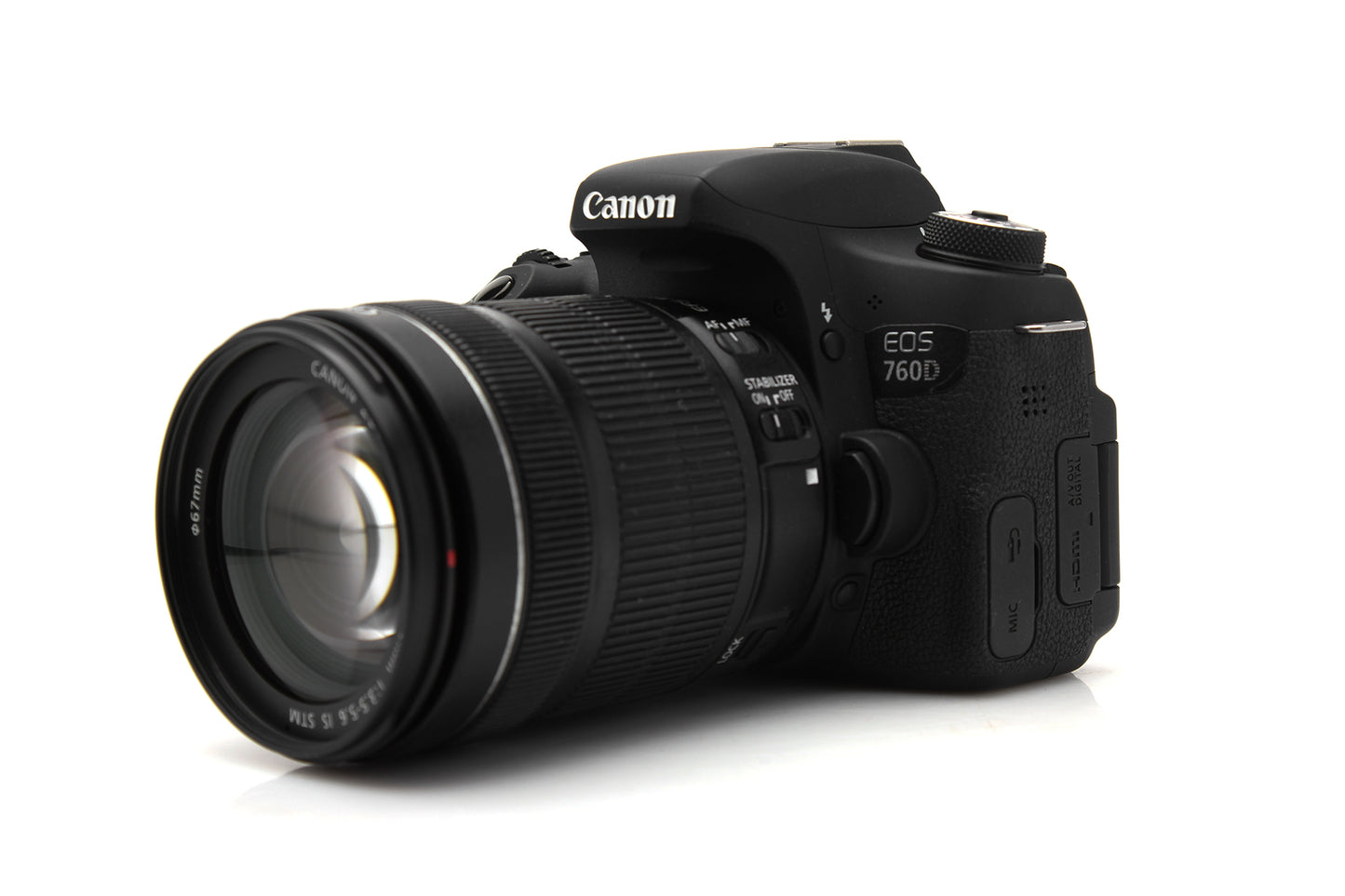 Used Canon 760D Camera with 18-135mm STM Lens