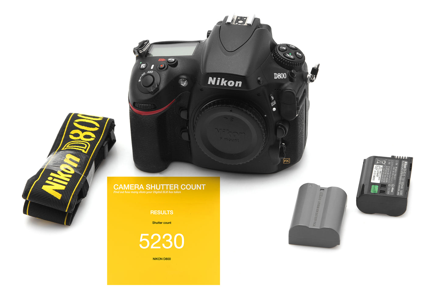 Used Nikon D800 36.3 Megapixel Body