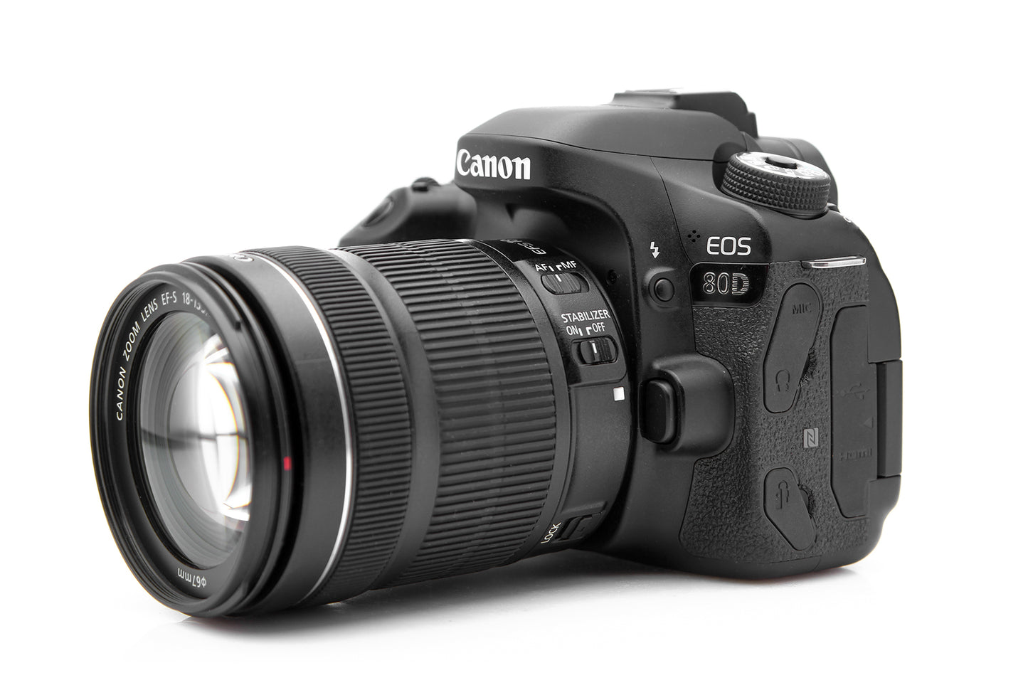 Used Canon 80D Camera with 18-135mm STM Lens