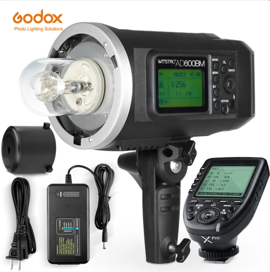 Godox AD600BM Witstro Manual All-In-One Outdoor Flash with Godox X Pro trigger
